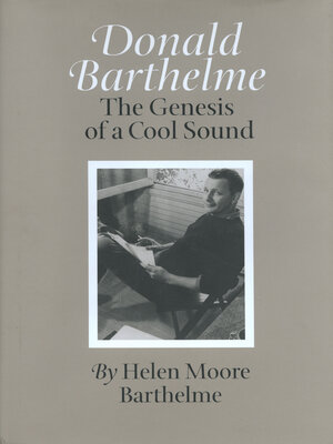 cover image of Donald Barthelme